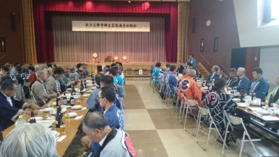 あきる野市郷土芸能連合会総会2016