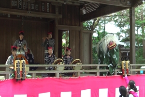 阿伎留神社節分祭2018