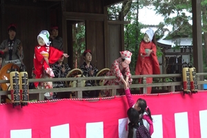 阿伎留神社節分祭2018