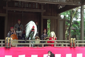 阿伎留神社節分祭2018