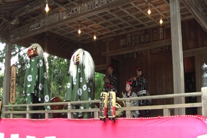 阿伎留神社節分祭2018