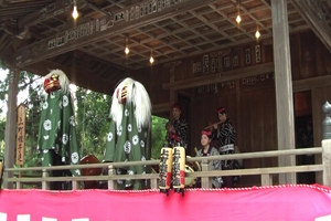 阿伎留神社節分祭2018