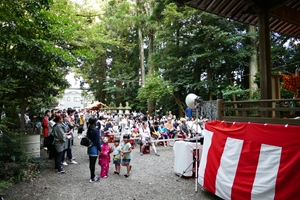 阿伎留神社水無月祓2018