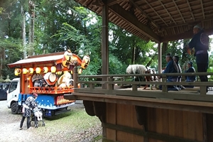 阿伎留神社祭礼神事2022